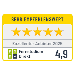 Siegel Fernstudium Direkt Exzellenter Anbieter 2025