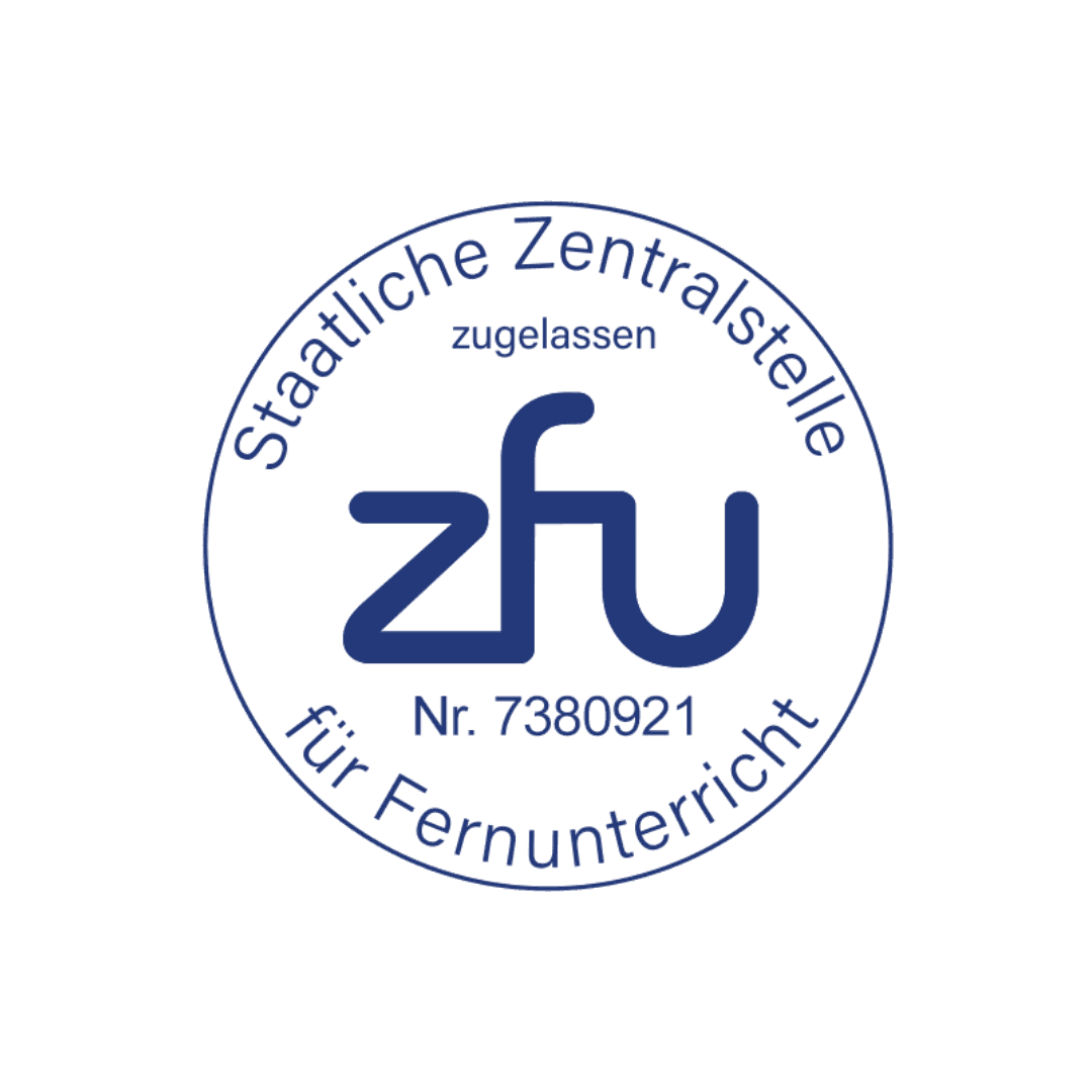 ZFU Siegel zum Fernkurs Qualitätsbeauftragter im Gesundheitswesen