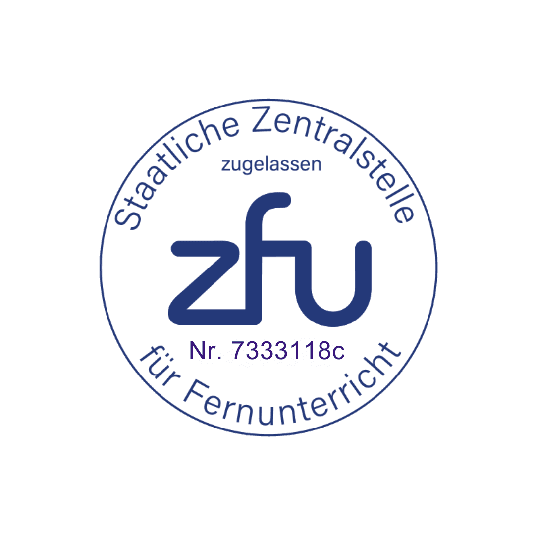 ZFU Siegel für den Fernkurs Hygiene und Infektionsschutz